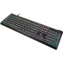 Mänguriklaviatuur CORSAIR K55 CORE RGB USB 2.0 või A-tüüp, kaabel, kummist kupliklaviatuuri lülititega, 1000 Hz küsitlusmäär, ha Mänguriklaviatuur CORSAIR K55 CORE RGB USB 2.0 või A-tüüp, kaabel, kummist kupliklaviatuuri lülititega, 1000 Hz küsitlusmäär, ha