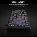 Spēļu tastatūra CORSAIR K55 CORE RGB USB 2.0 vai A tips, vadu, ar gumijas kupola taustiņu slēdžiem, 1000 Hz ziņošanas biežums, p Spēļu tastatūra CORSAIR K55 CORE RGB USB 2.0 vai A tips, vadu, ar gumijas kupola taustiņu slēdžiem, 1000 Hz ziņošanas biežums, p