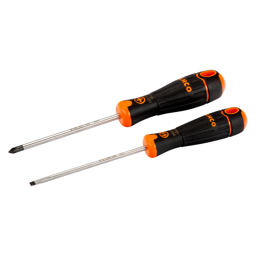 Atsuktuvų kmpl 2 vnt BahcoFit PH1*100 ir pl. Tiesus 0,8x4,0x100mm – 2