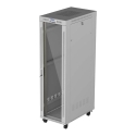 19" 42U 600 × 1000 HARMAA LATTIAKAAPPI LASIVANNEKEELLA JA LCD:LLA, LANBERG (PLÄTTIPALAT) 19" 42U 600 × 1000 HARMAA LATTIAKAAPPI LASIVANNEKEELLA JA LCD:LLA, LANBERG (PLÄTTIPALAT)
