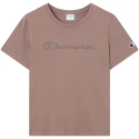 Champion Women's Short Sleeve T-Shirt Dark Beige 119125 MS513 (S) Champion Women's Short Sleeve T-Shirt Dark Beige 119125 MS513 (S)