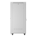 19" 42U 600 × 1000 GRIETNS GRĒDUS STĀVOKLIS RACK KABINETU AR STIKLA DURVĪM UN LCD, LANBERG (PLAKANĀ IEPAKOJUMS) 19" 42U 600 × 1000 GRIETNS GRĒDUS STĀVOKLIS RACK KABINETU AR STIKLA DURVĪM UN LCD, LANBERG (PLAKANĀ IEPAKOJUMS)