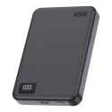 External Battery - KSIX MagSlim 10,000 mAh 15 W USB-C PD 20 W Black External Battery - KSIX MagSlim 10,000 mAh 15 W USB-C PD 20 W Black