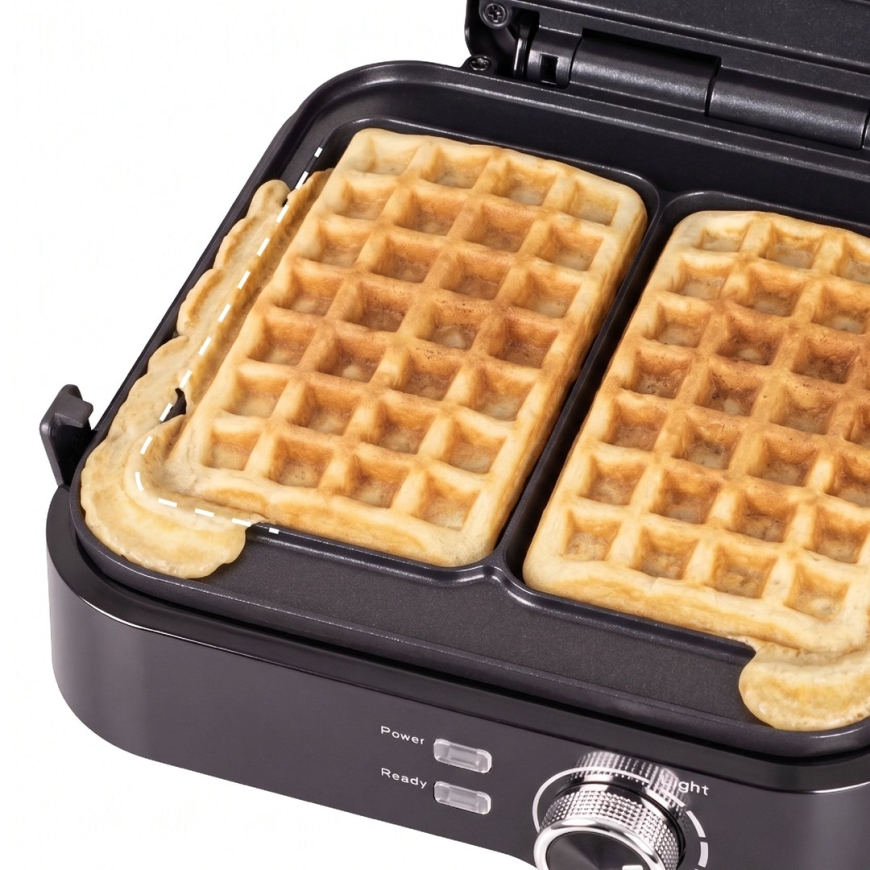 ELDOM WA900 WAFFLE IRON 1200W BLACK – 3