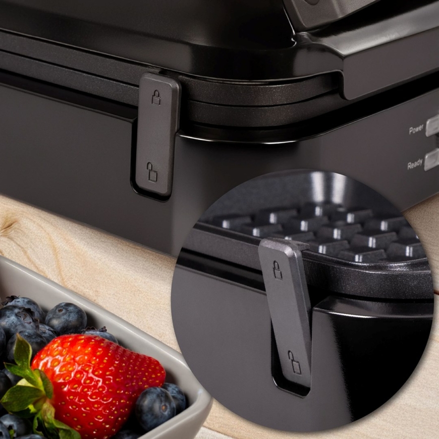 ELDOM WA900 WAFFLE IRON 1200W BLACK – 5