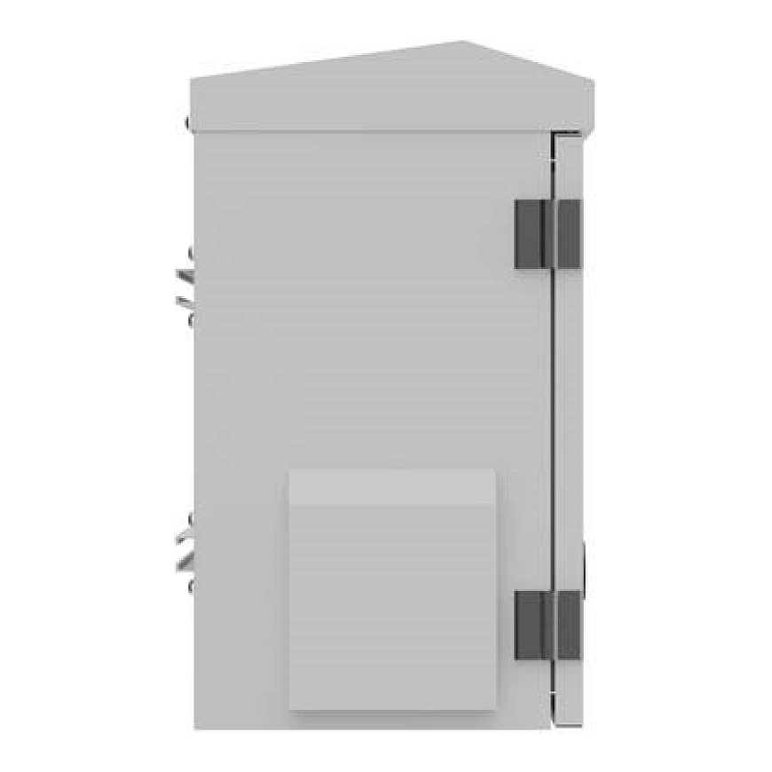 Lanberg WAH1-3240-00S 10" seinakinnitus Rack kapp hermetiline IP55 seinale/pool kinnitamiseks 320x220x400 hall (kokkupandud) – 4