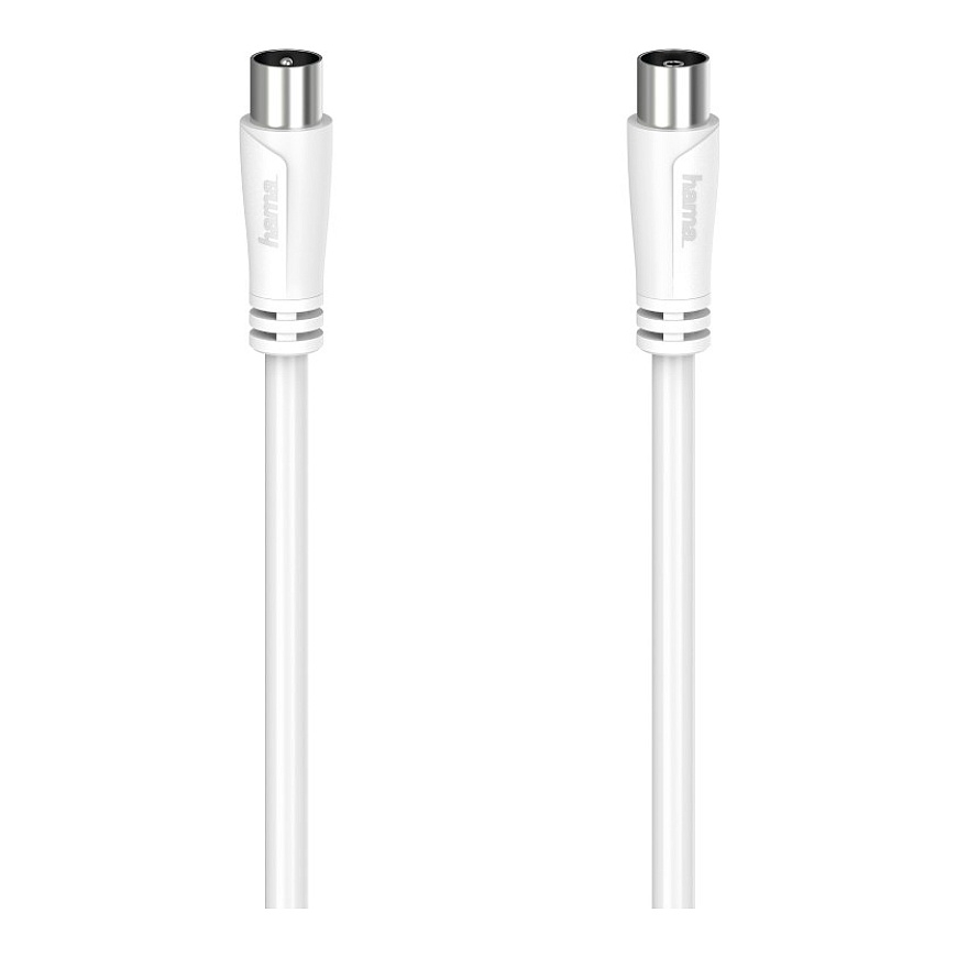 Hama 00205046 coaxial cable 3 m White