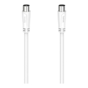 Hama 00205046 coaxial cable 3 m White Hama 00205046 coaxial cable 3 m White