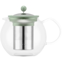 ASSAM 1L Sage Bodum Plunger arbatos puodas ASSAM 1L Sage Bodum Plunger arbatos puodas