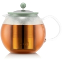 ASSAM 1L Sage Bodum Plunger Teapot