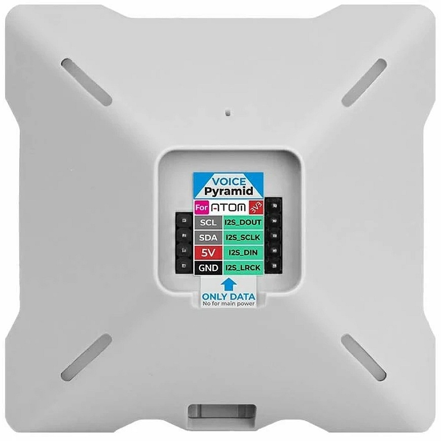 Voice Pyramid – älykäs äänipohja Atom-sarjan moduleille – M5Stack A167 – 2