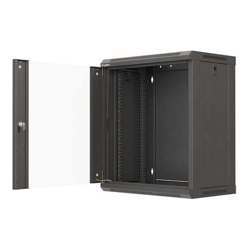 Шкаф-стойка Lanberg WF03-5312-10B 12U настенный черный – 3