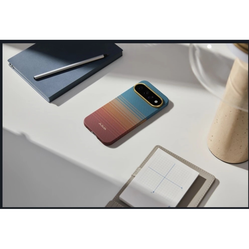 Чехол PITAKA California Dream 01 Edge Case для Google Pixel 11 Pro XL в цвете заката – 3