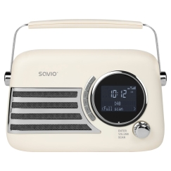 SAVIO RS-04 Portatīvais radio, DAB+