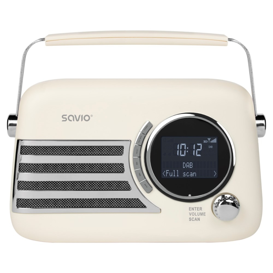 SAVIO RS-04 Kannettava radio, DAB+