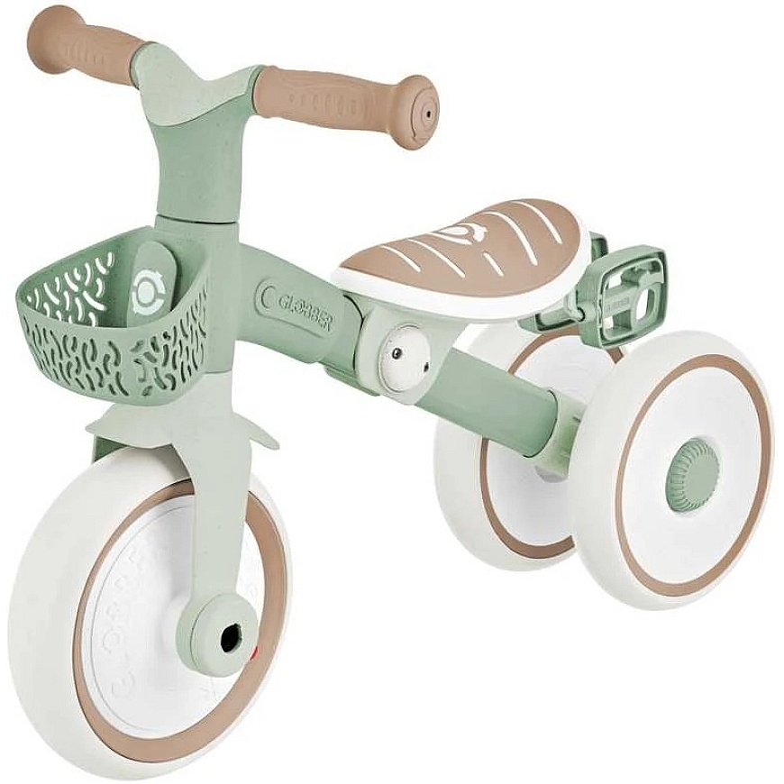 GLOBBER mokomasis triratukas Learning Trike, 2in1 Plus, pistacinis, 737-109 – 3