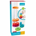 Lean Toys Puzzle Pyramid 36 cm 6 pcs.