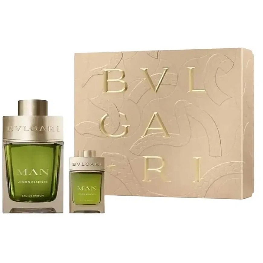 Ziemassvētku 2025 Bvlgari komplekts: Wood Essence, tualetes ūdens vīriešiem, 100 ml + Wood Essence, tualetes ūdens vīriešiem, 15 – 2