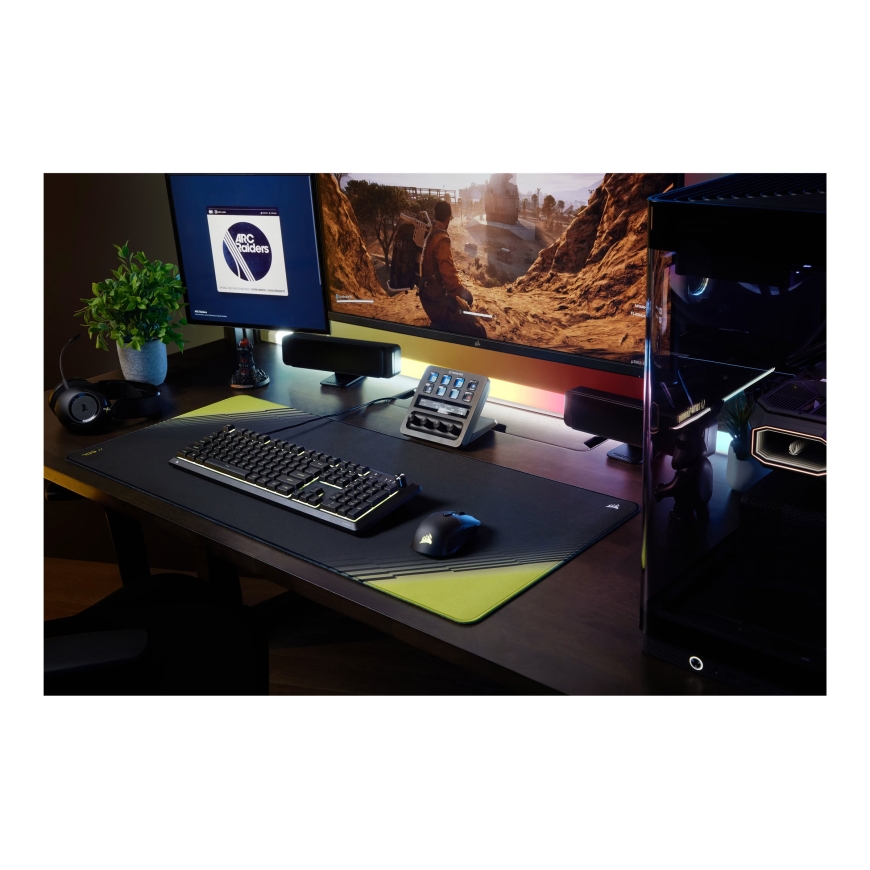 CORSAIR SKIFF 100 Vadu RGB Membrānas Spēļu Tastatūra, 10 Zonām – 4