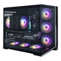 Zalman D40, ATX vidutinio dydžio PC korpusas, 7 x 120mm ARGB aušintuvai, juodas Zalman D40, ATX vidutinio dydžio PC korpusas, 7 x 120mm ARGB aušintuvai, juodas