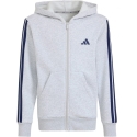 adidas Essentials Full-Zip Hoodie for Kids Light Gray KQ9050 (140cm) adidas Essentials Full-Zip Hoodie for Kids Light Gray KQ9050 (140cm)