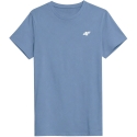 Meeste T-särk 4F M4483 denim 4FWSS26TTSHM4483 32S (L)