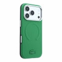 Lacoste PVC Petit Pique Semi Wrap Embossed MagSafe Чехол для iPhone 18 Pro Max Эстрагон Lacoste PVC Petit Pique Semi Wrap Embossed MagSafe Чехол для iPhone 18 Pro Max Эстрагон