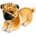 Lean Toys Plush Toy - Pug, 25 cm Lean Toys Plush Toy - Pug, 25 cm