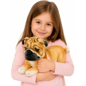 Lean Toys Pehme mänguasi - mops, 25 cm Lean Toys Pehme mänguasi - mops, 25 cm