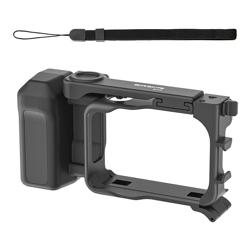 Sunnylife Vlogging Kit for Insta360 GO Ultra - Lanyard – Cold Shoe (Black).