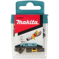 Makita C-type Impact Torsion Bits PREMIER T30x25mm 15pcs. E-25971 T30 • 25 mm • 1/4" • 2 pcs