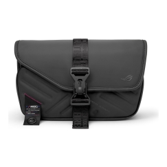 ASUS BC3004 ROG SLASH SLING BAG 4.0 Lähettilaukku PU nahka, Polyesteri Musta