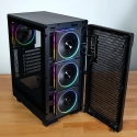 Kolink AM2 ARGB Midi Tower Case Juodas Kolink AM2 ARGB Midi Tower Case Juodas