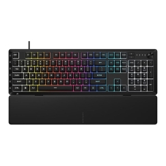 SKIFF 100 PLUS langallinen RGB membrane-pelinäppäimistö, 10-alueinen RGB LED