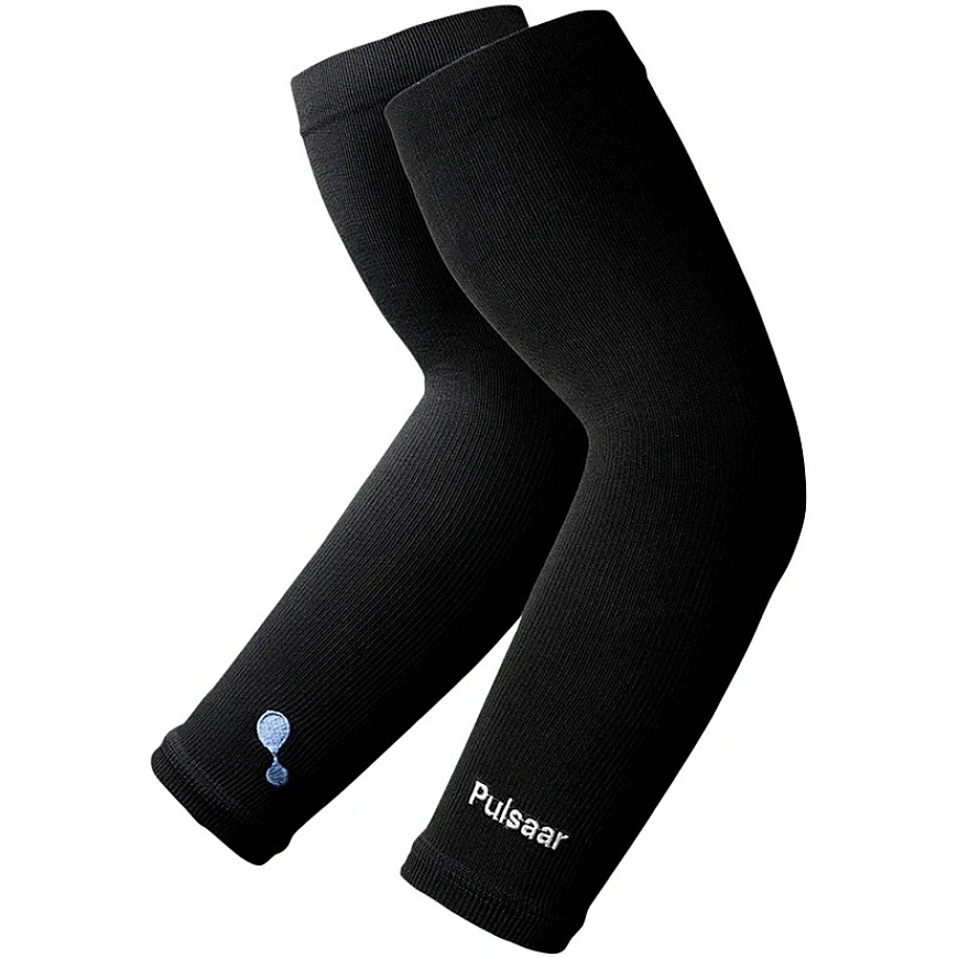 Pulsaar Active Compression Arm Sleeve with Germanium 2 pcs black (S/M)