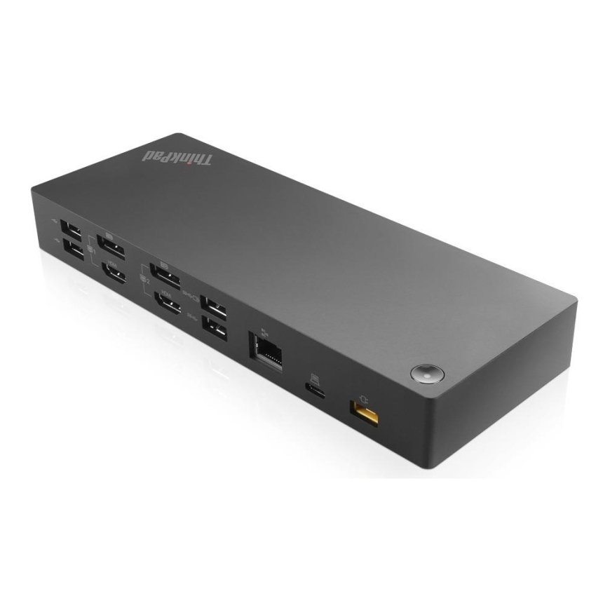 Lenovo 40AF0135UK laptop dock/port replicator Wired USB 3.2 Gen 1 (3.1 Gen 1) Type-C Black – 2