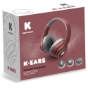 Kidywolf „Bluetooth“ ausinės, raudonos Kidywolf „Bluetooth“ ausinės, raudonos