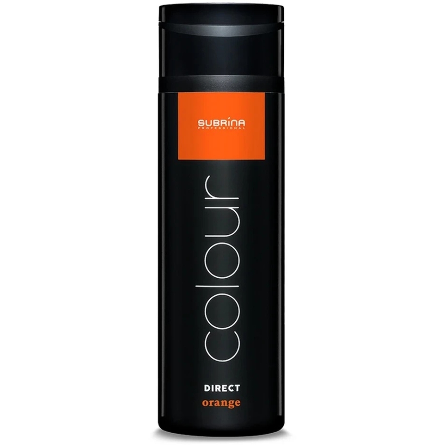 Subrina Professional, Direct Colour, ilma oksidaatorita ja ammoniaagita, juuksevärvi geel, eriti intensiivne värv, oranž, 200 ml
