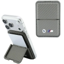 BMW M Carbon Metal Logos MagSafe maciņš antracīta krāsā BMW M Carbon Metal Logos MagSafe maciņš antracīta krāsā