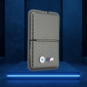 Чехол-кошелек BMW M Carbon Metal Logos MagSafe антрацитового цвета Чехол-кошелек BMW M Carbon Metal Logos MagSafe антрацитового цвета