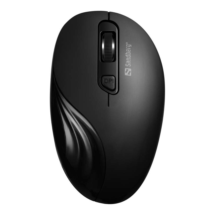 Sandberg 631-03 pele Birojs Kreisā roka RF Bezvadu 1600 DPI – 4