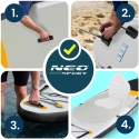 Neo-Sport SUP board Aquasurf 320 x 84 x 15 cm 170211