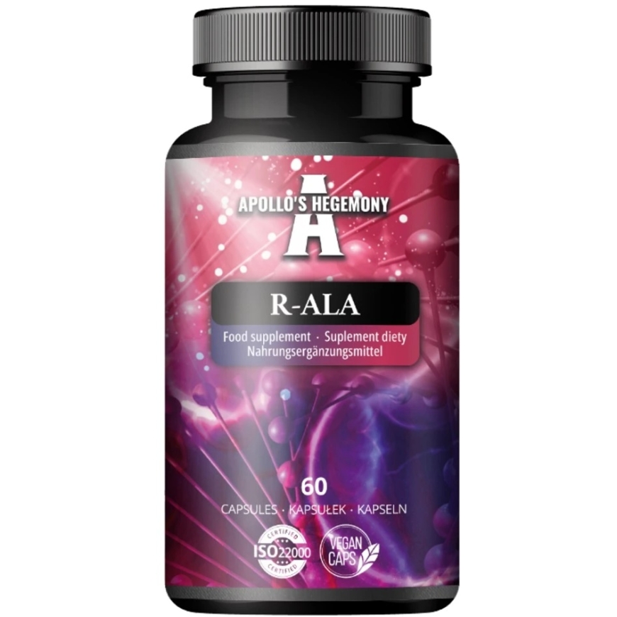 Apollos Hegemony R-ALA dietary supplement 60 capsules
