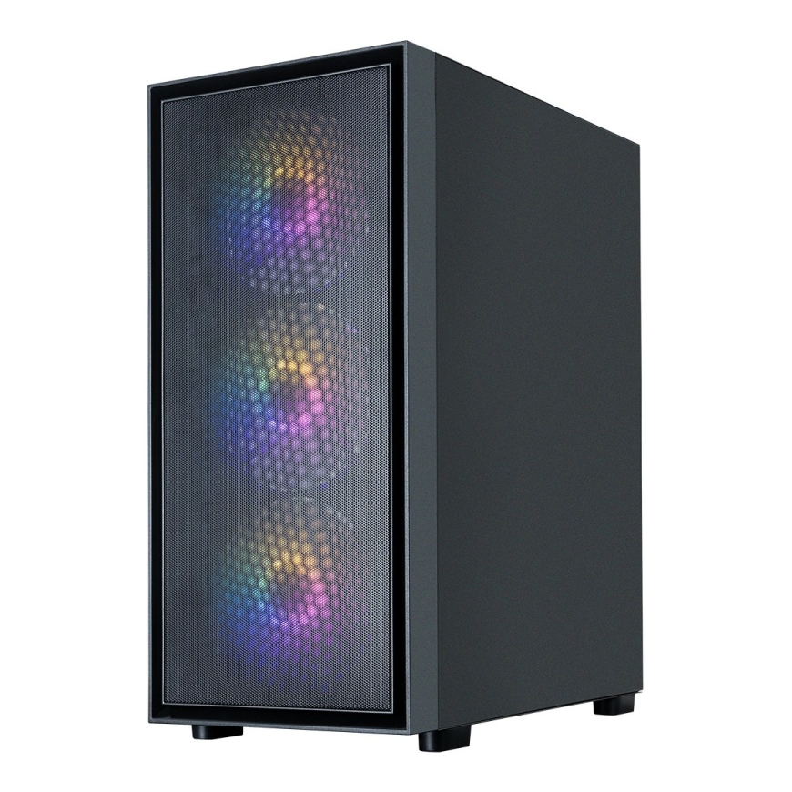 Zalman S6, ATX Mid Tower PC Case, 3 x 140mm FRGB Fans, 1 x 120mm FRGB Fans, Black – 2