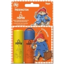 Komplekts Dr. PawPaw: Paddington Bear Original Balm Vegan Lūpų balzams, 4 g + Paddington Oranžais Marmelāde Mitrinošs Lūpų balza