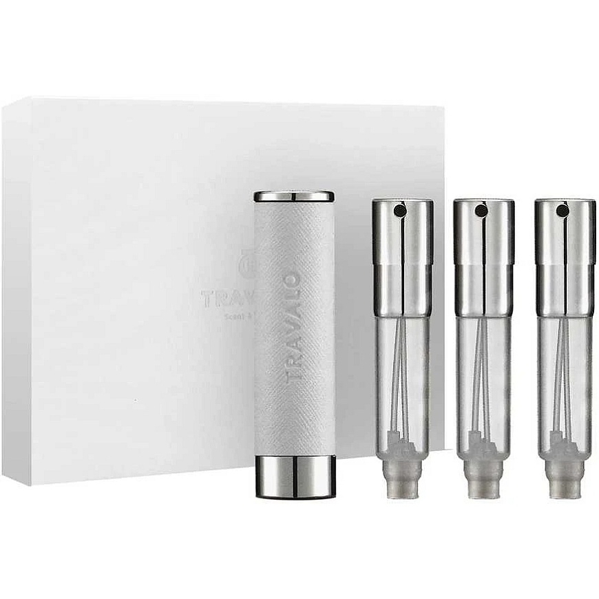 Travalo Walzer Additional Atomiser White Refillable Perfume Bottle (atomizer), 3 x 5 ml