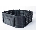 Compost bin capacity extension module Patrol 260L black Compost bin capacity extension module Patrol 260L black