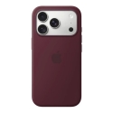 Apple iPhone 18 Pro silicone case with MagSafe – burgundy color – MK8U4ZM/A