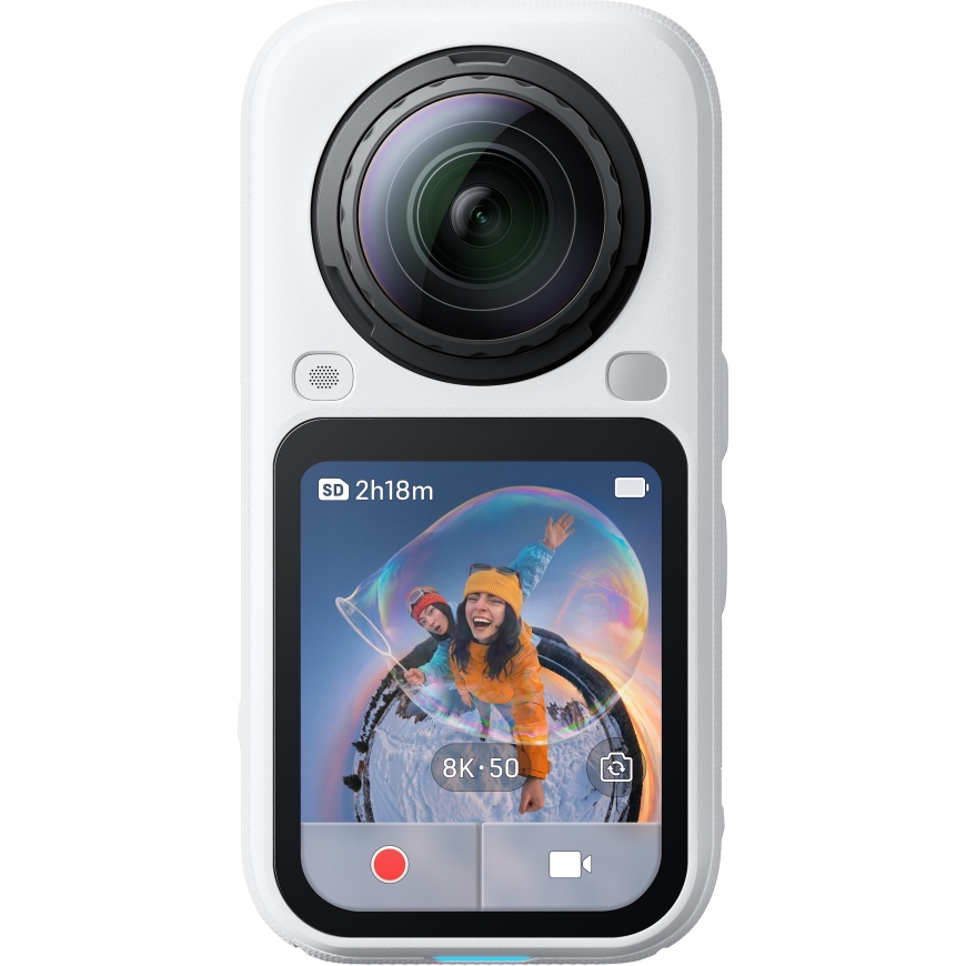 Insta360 X6 Standartinis rinkinys 8K 360° kamera, Arktinė balta – 2