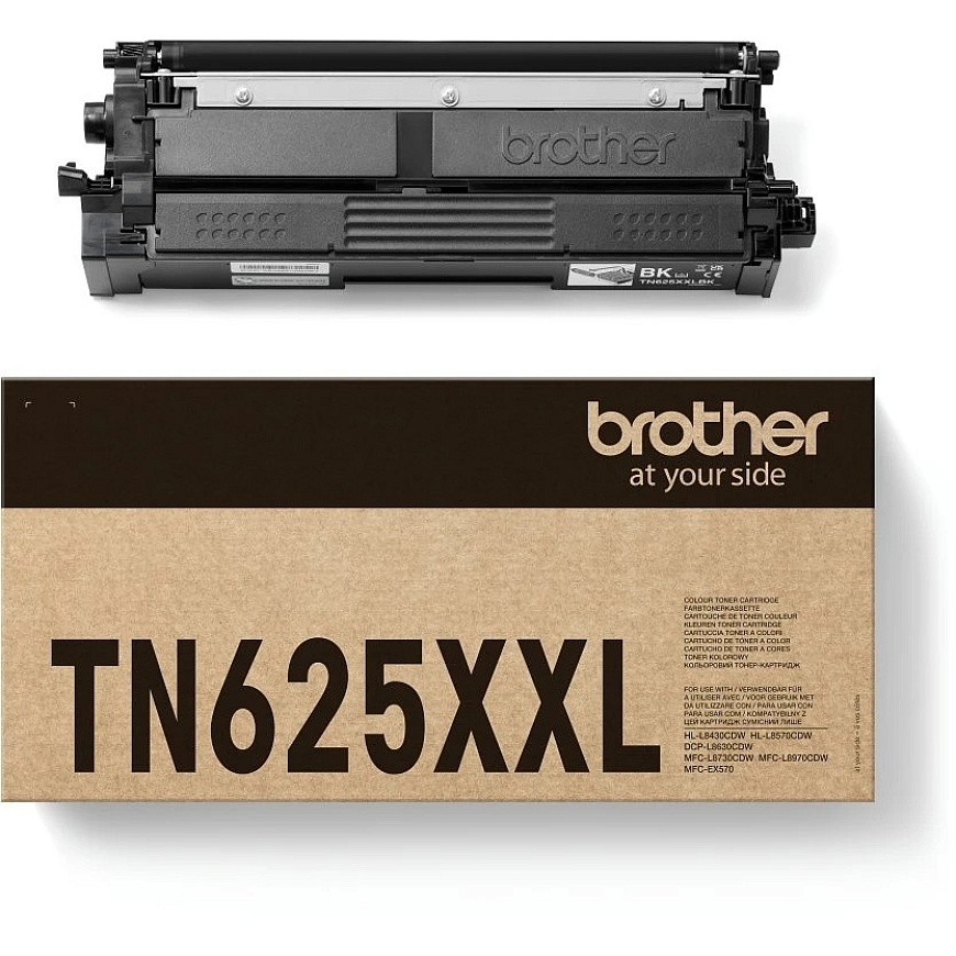 Brother TN625XXLBK - Melna tonera kasete (7500 lapas saskaņā ar ISO) – 4